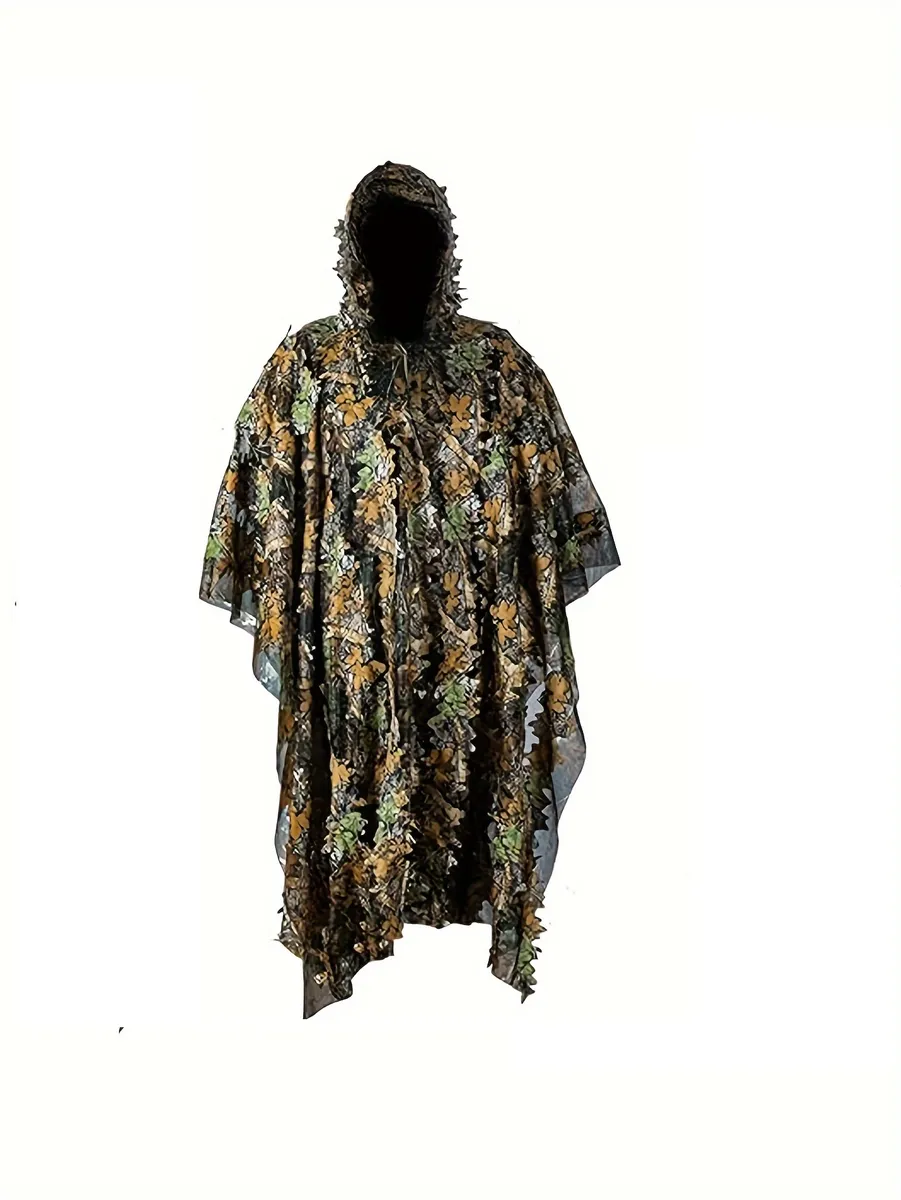 3D Maple Leaf Cloak Camouflage Suit - One Size Fits All