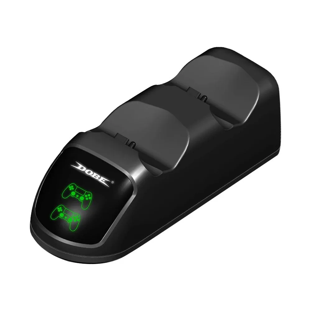 PS4 Dobe Slim Controller Charging Station with LED Indicator,