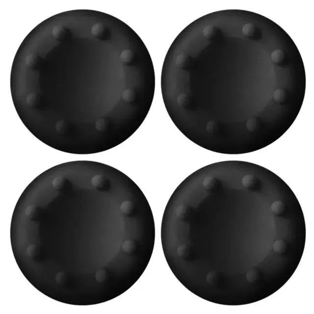 Silicone Analog Thumb Grip Stick Cover - Black