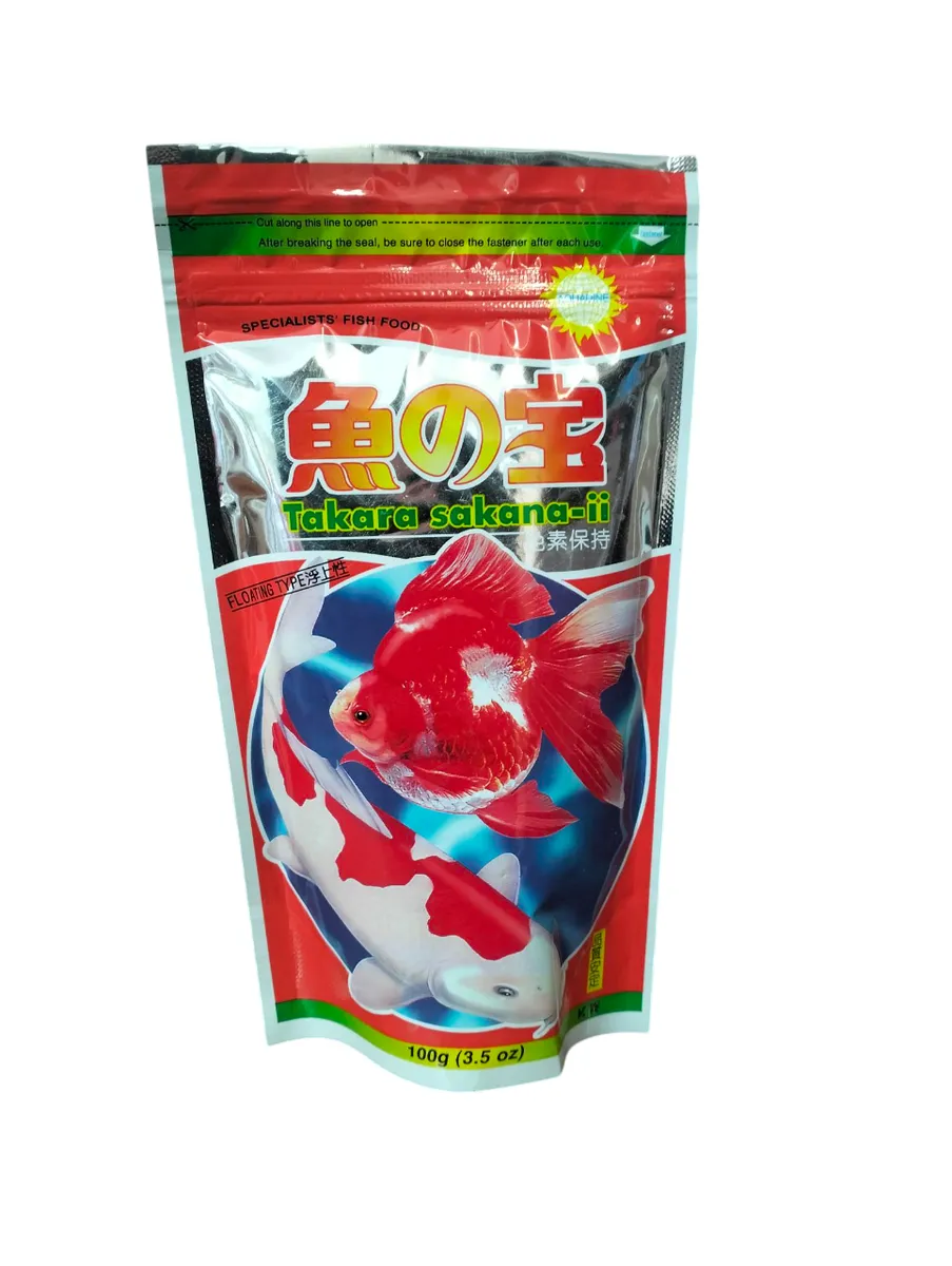 Takara Koi Food - Pond Pellets - 100g Baby