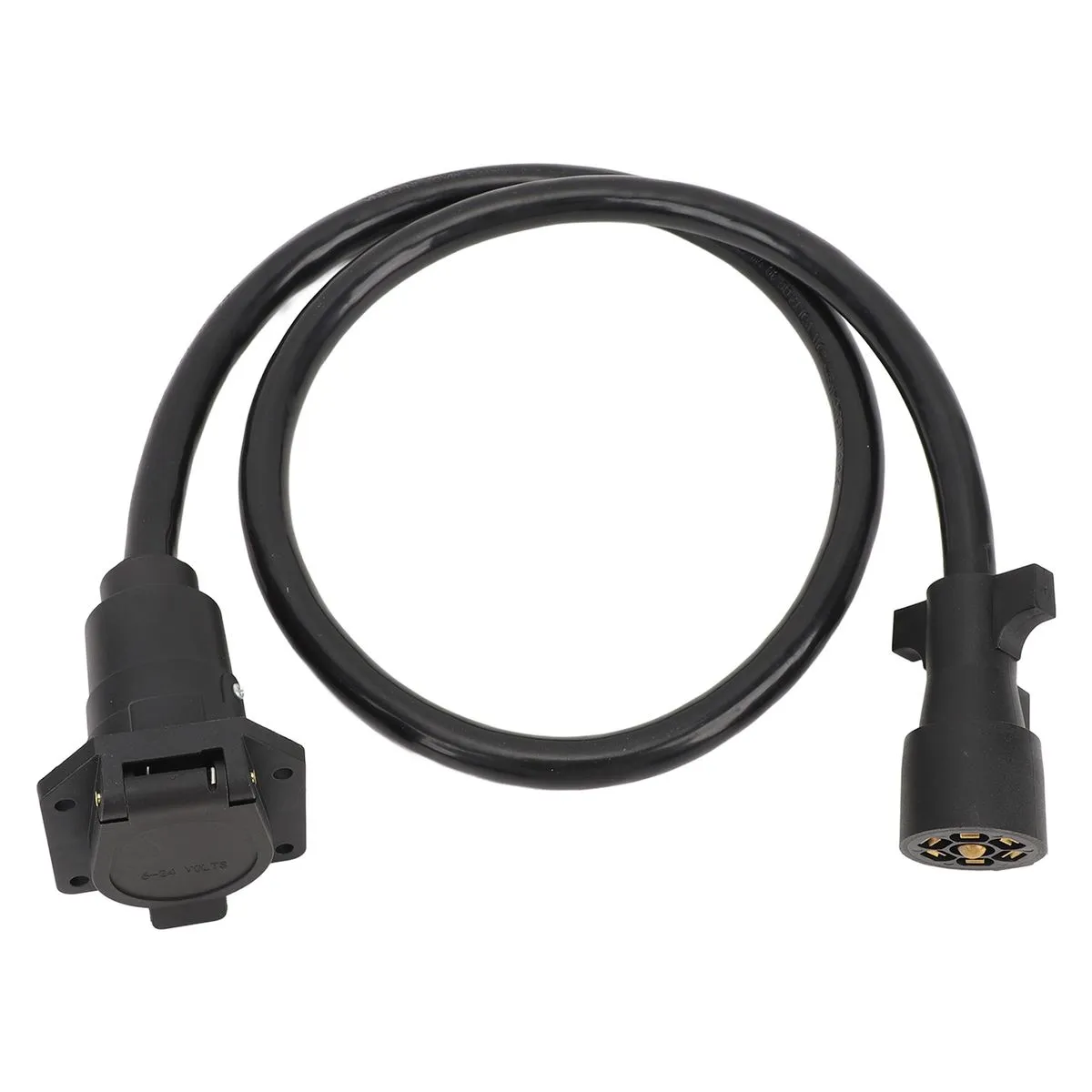 Trailer Wiring Harness 7 Way Connector Heat Resistant