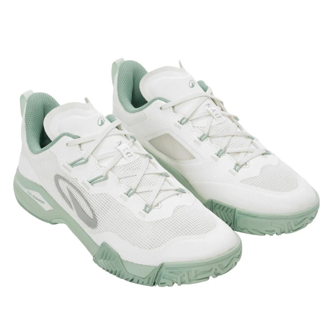 Kuikma Women's Dynamic Padel Shoes - Frozen Green - UK 7