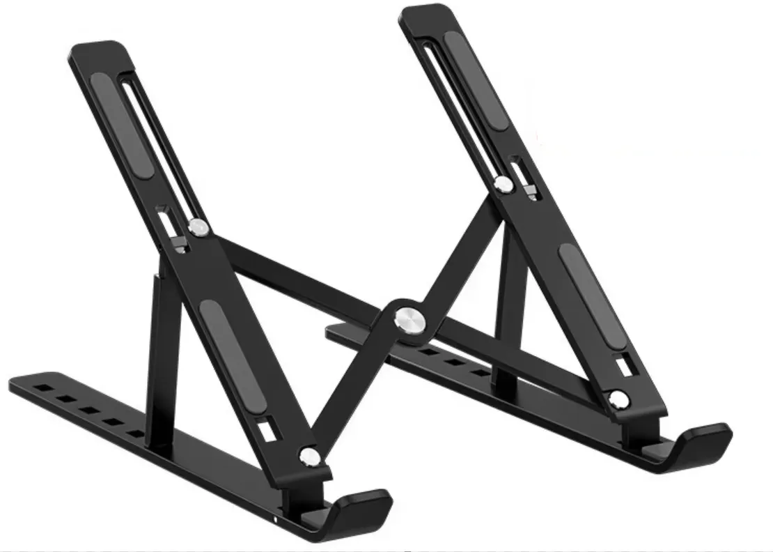 Alloy Laptop Holder Non-slip Holder - Black Daily Use - Black