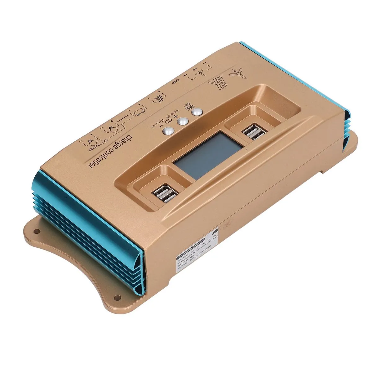 MPPT Solar Charge Controller 50A 600W for RV 12V-60V