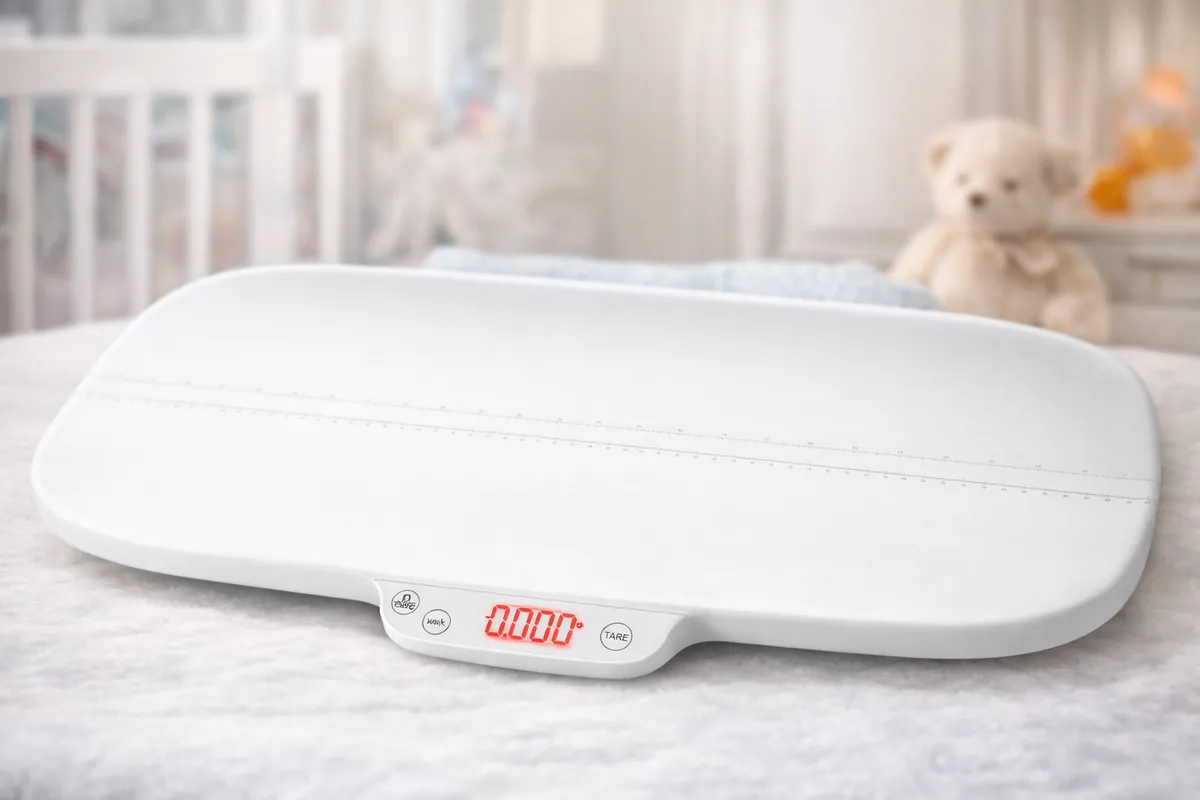 Infant & Toddler Digital Weighing Scale with LCD Screen and Tare Function