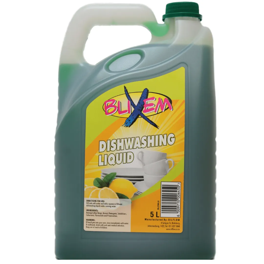 Blixem Dishwashing Liquid 5L