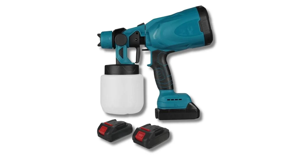 Rechargeable Cordless Automatic Electric Paint Power Spray Gun