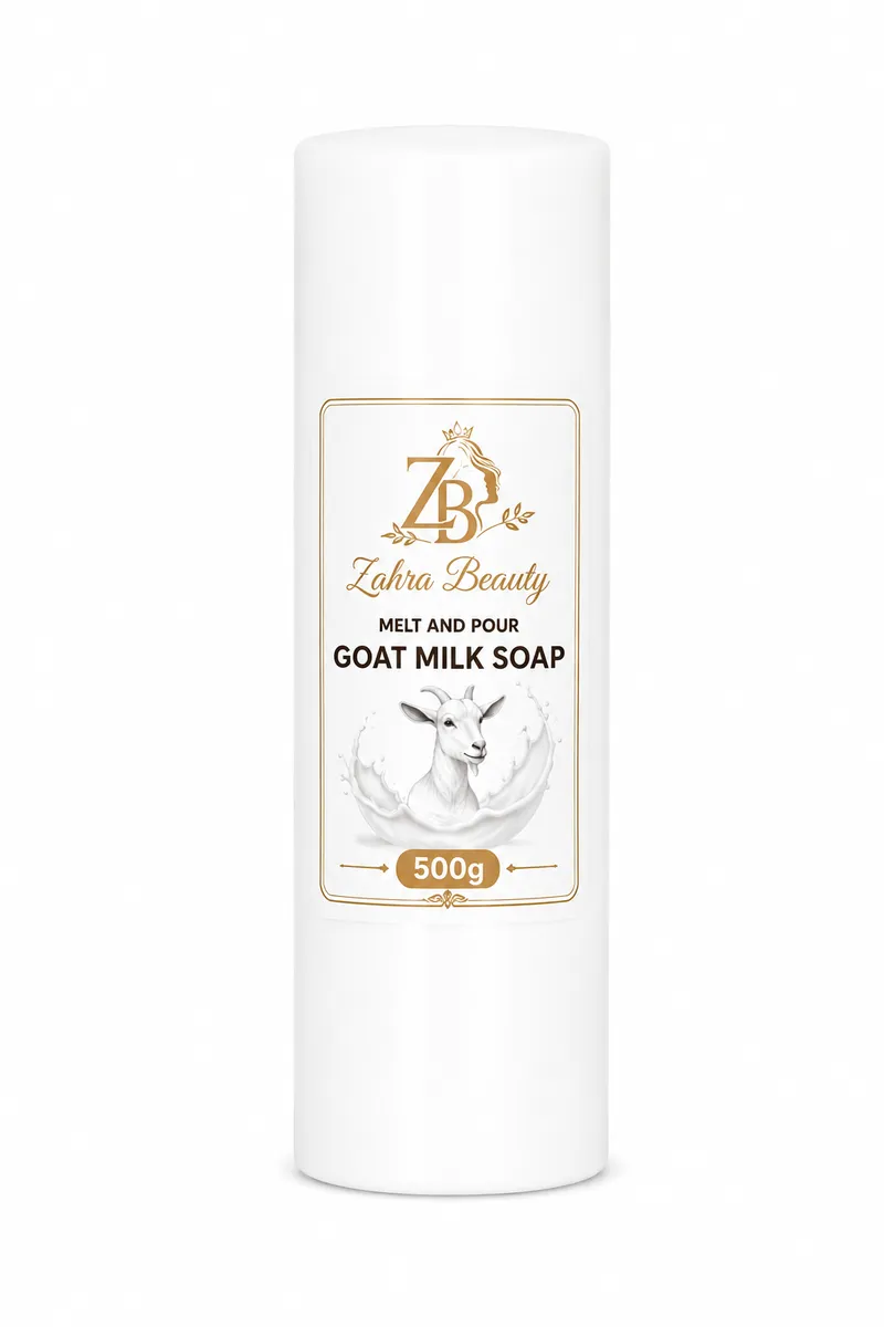 Goat Milk Melt and Pour Soap Base for DIY Soap Making - 500g