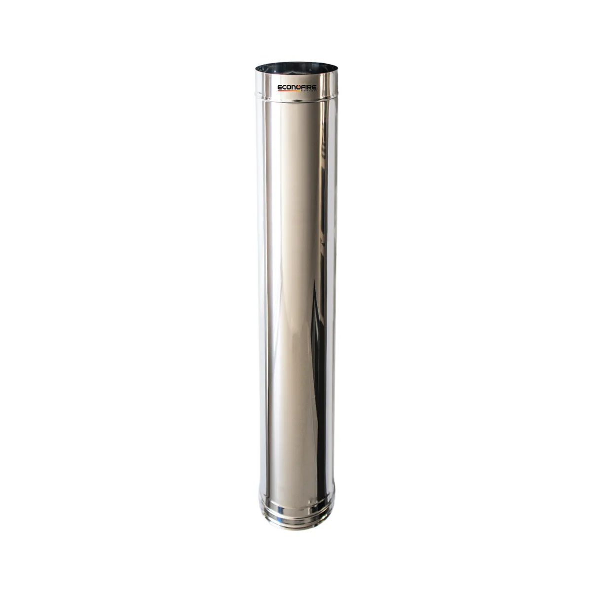 ECONOFIRE 150MM Single Skin Flue Pipe 1M