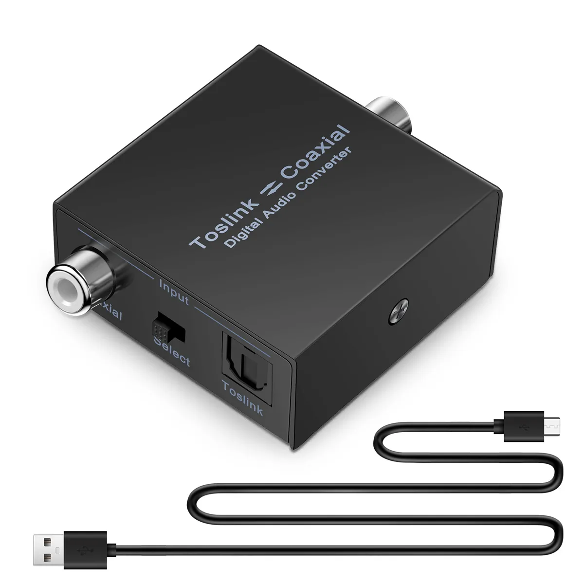 Digital Audio Converter Bi-Directional RCA Digital Coaxial
