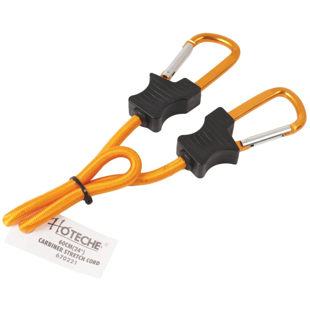 Hoteche Luggage Bungee Cord with Carabiners - 60cm