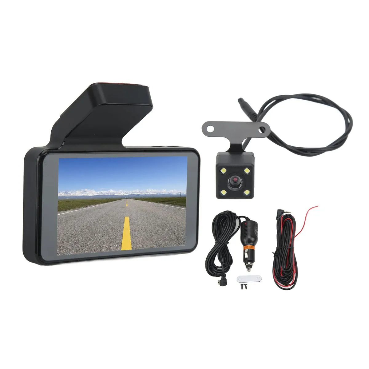 Dual Lens 1080P Car Recorder Car Accessories Easy Install