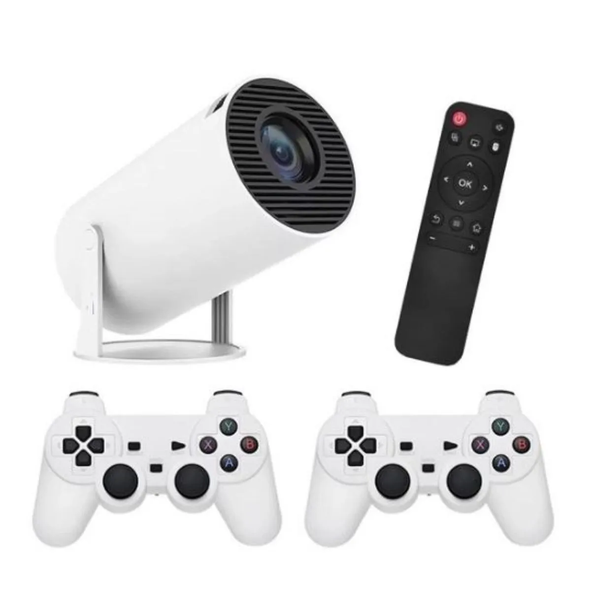 Nova Prime 2.4ghz Wireless Game Projector, 2 Game Controls & Remote Control