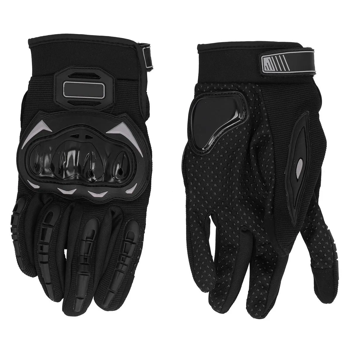 Motorcycle Gloves 2Pieces Conductive Mesh Plastic Dot Cloth