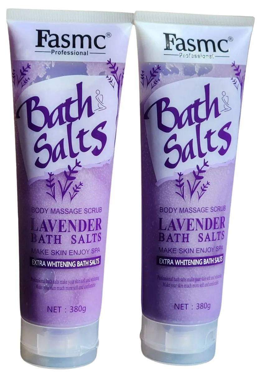 Fasmc Bath Salts Lavender Scrub (2 x 380g)