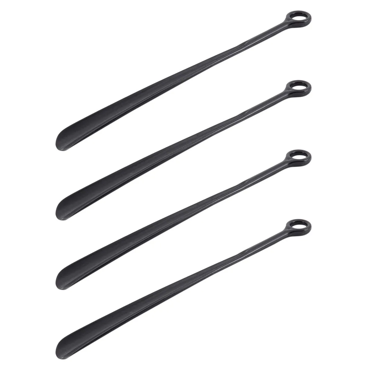18 5Inch Plastic Extra Long Handle Shoe Horn Shoehorn 1X Black