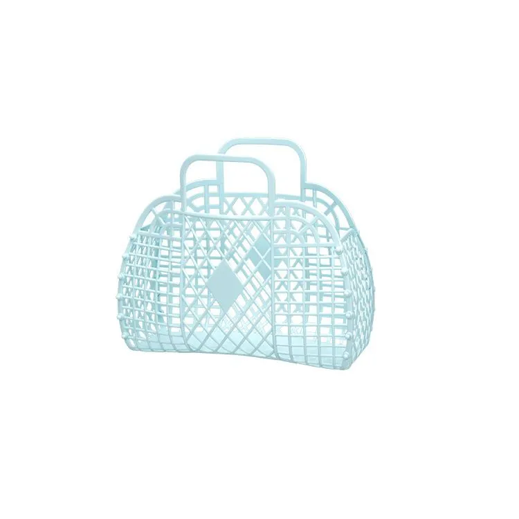 BathroomWashing Storage Basket Shopping Basket - Blue