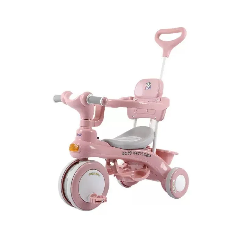 Portable PP Plastic Ride-On Baby Tricycle with Music
