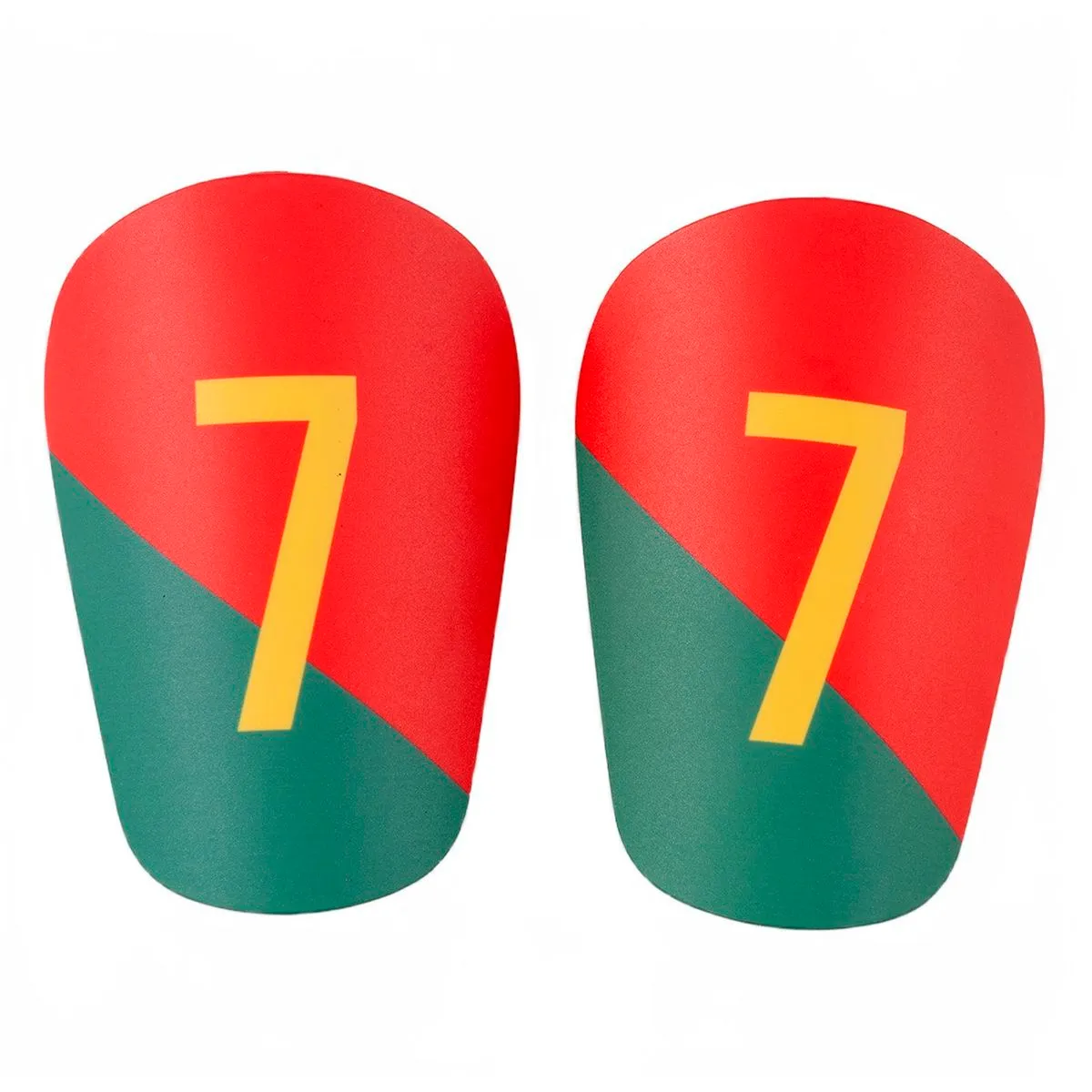Mini Soccer Shin Guards, 3.15x1.97in Miniature Shin Guards Tiny Shin Pads