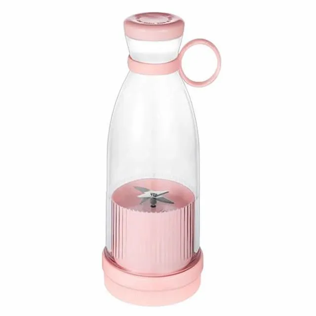 Portable Blender Rechargeable Juice Cup - Pink