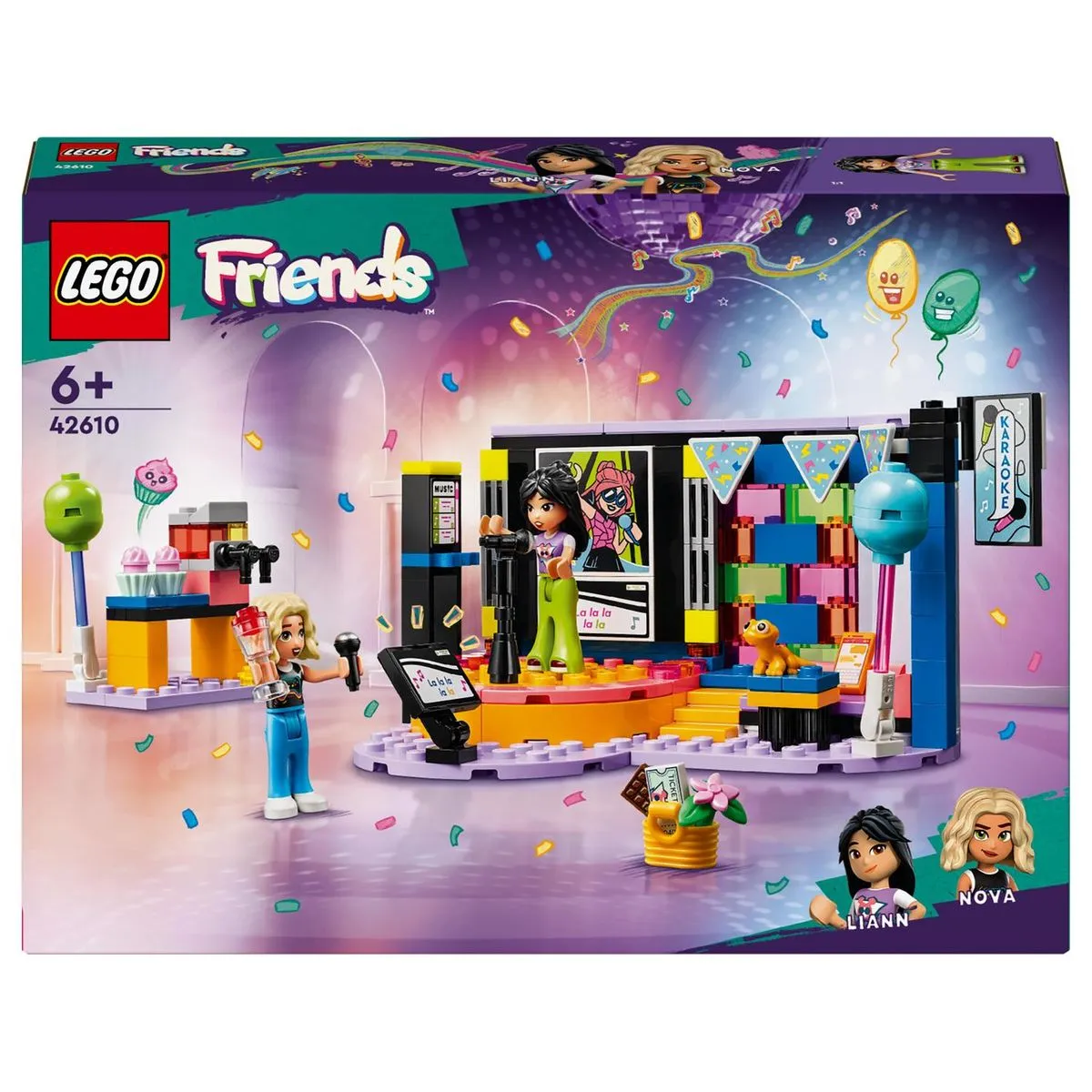 LEGO® Friends Karaoke Music Party 42610 Building Toy Set - 196 Pieces