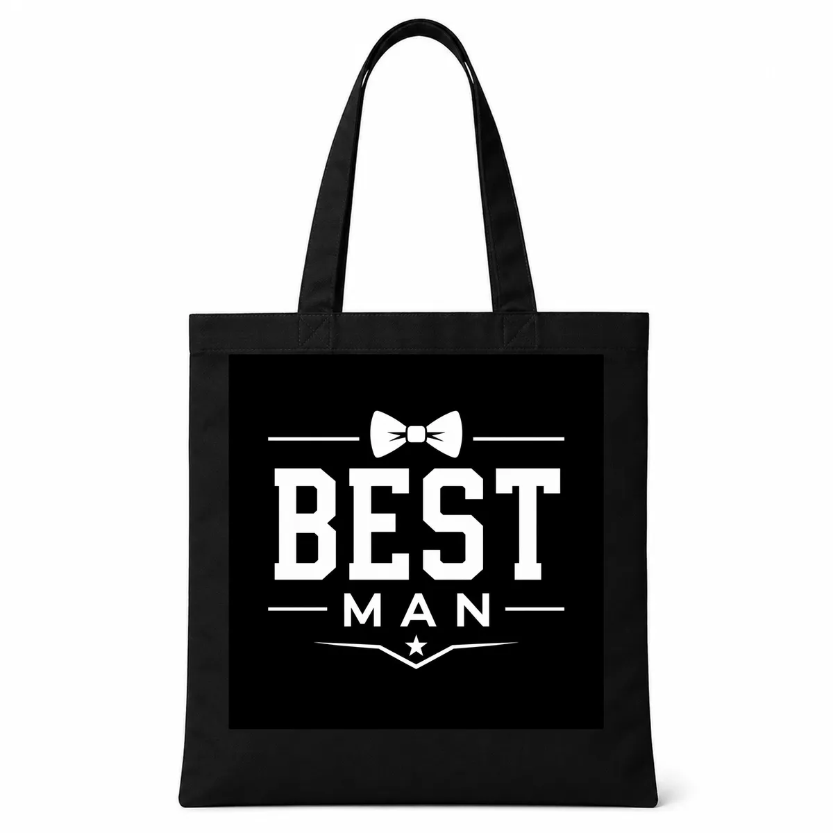 Best Man Squad Tote Bag