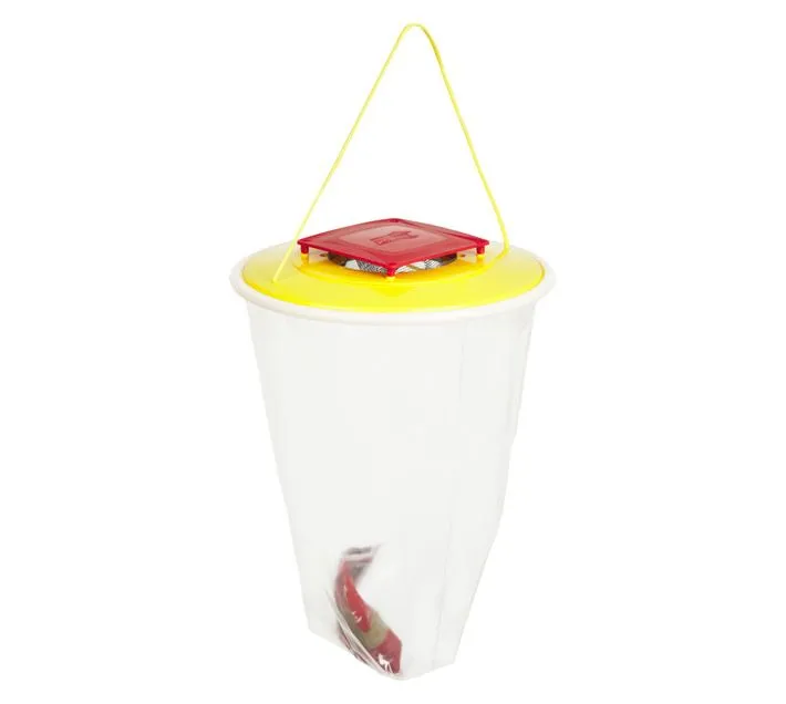 Outdoor Fly Trap with Eco-Safe Bait Insecticide