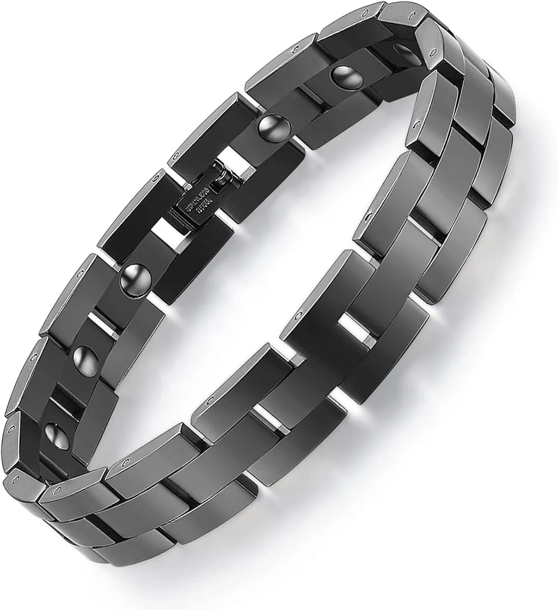 Magnetic Bracelets for Men Stainless Steel Magnetic Therapy Bracelet