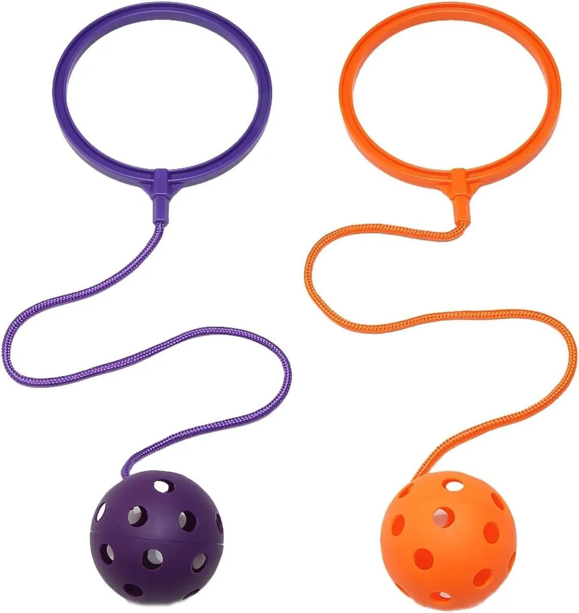 2 Pack Ankle Skip Balls Fun Outdoor & Indoor Exercise Sports