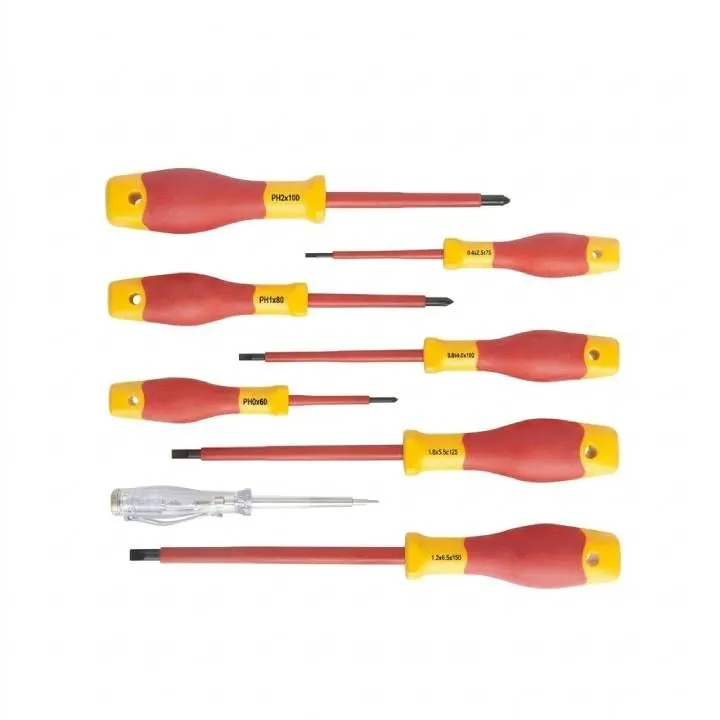 Tolsen Screwdriver Set - Including Voltage Tester - 8 Piece
