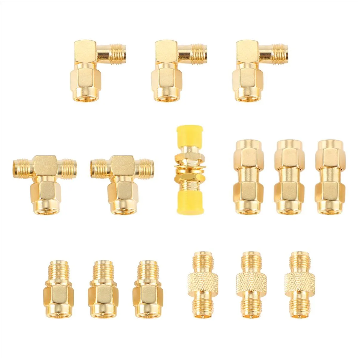 15 Type Antenna Adapter Kit SMA Connector Male Female