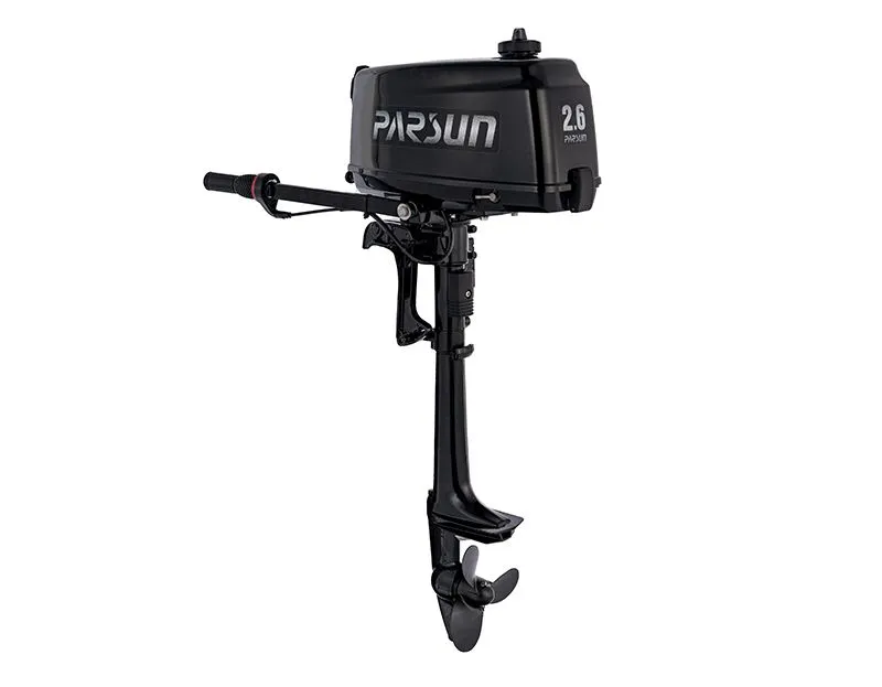 PARSUN Outboard Motor For Boats 2-Stroke Petrol Engine Water Cooling -2.6HP