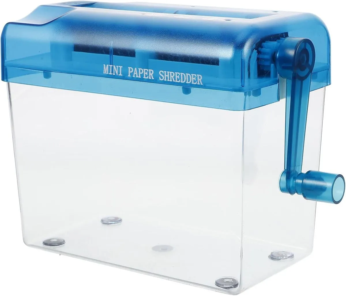 Mini Manual Hand Paper Shredder Portable Desktop Cutting Tool For Office