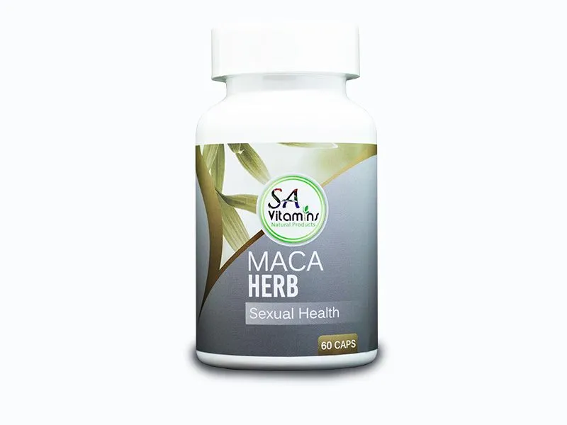SA Vitamins Maca 560mg Capsules 60
