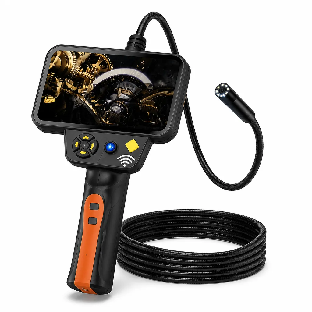 2k HD Industrial Endoscope 15m with Camera Appliance and Pipe Inspection
