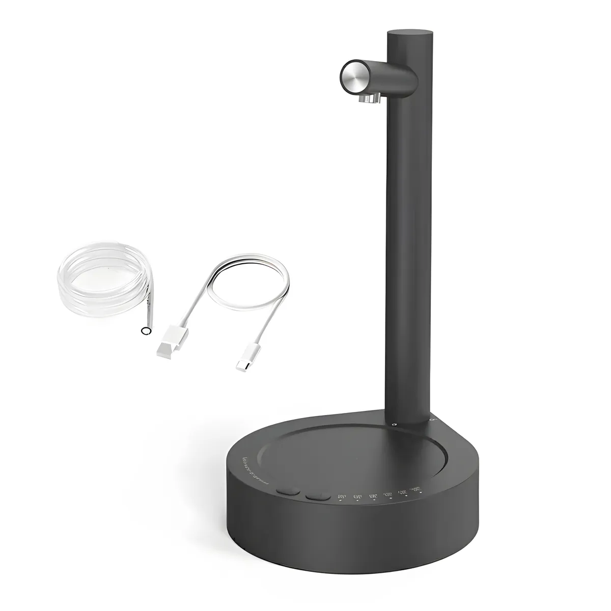 Portable Electric Desktop Water Dispenser Smart Drinking Water Pump - Black