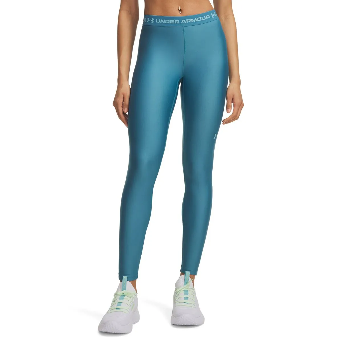 Under Armour Women's HeatGear Leggings - Boundless Blue
