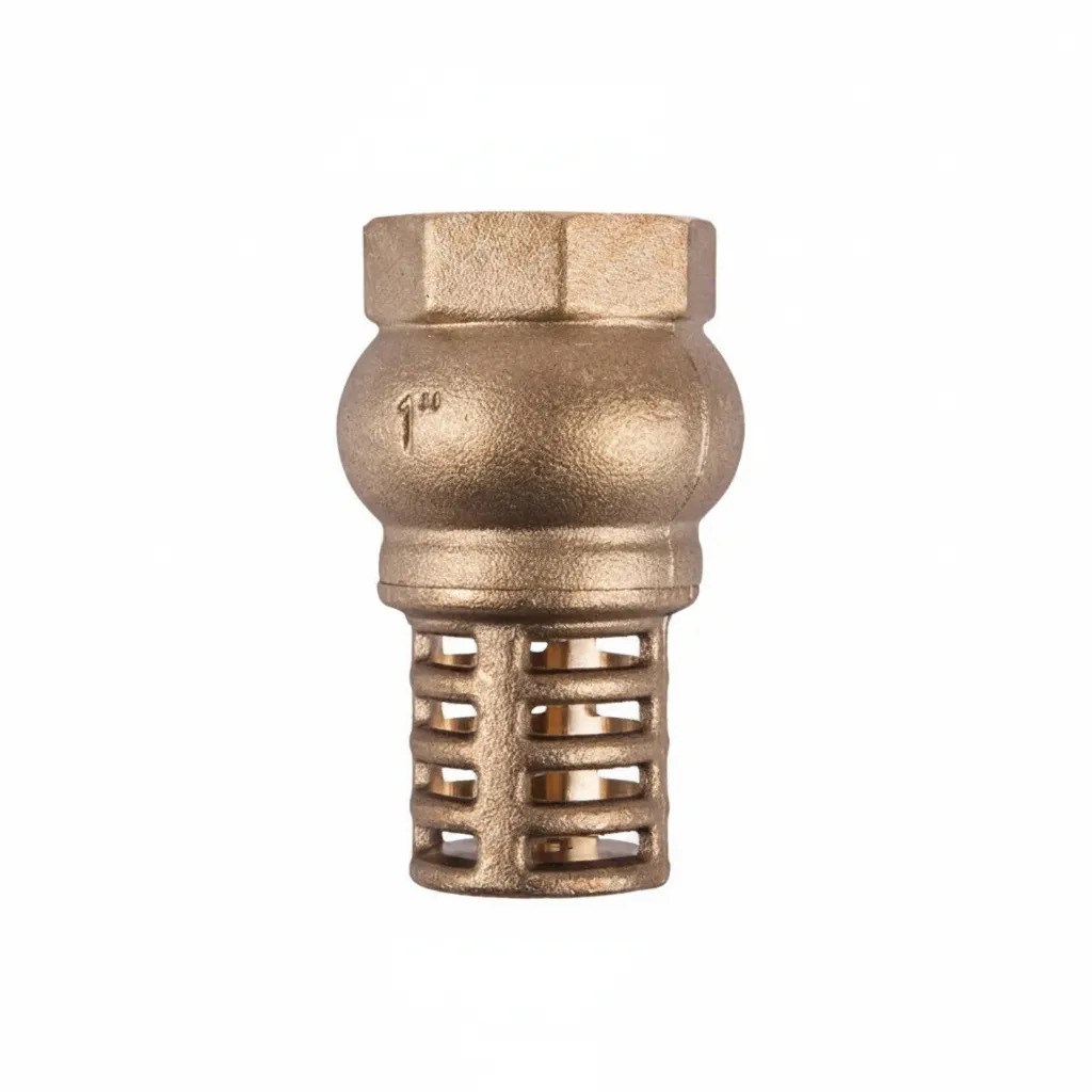 Torrenti Brass Foot Valve 25mm for Irrigation Systems