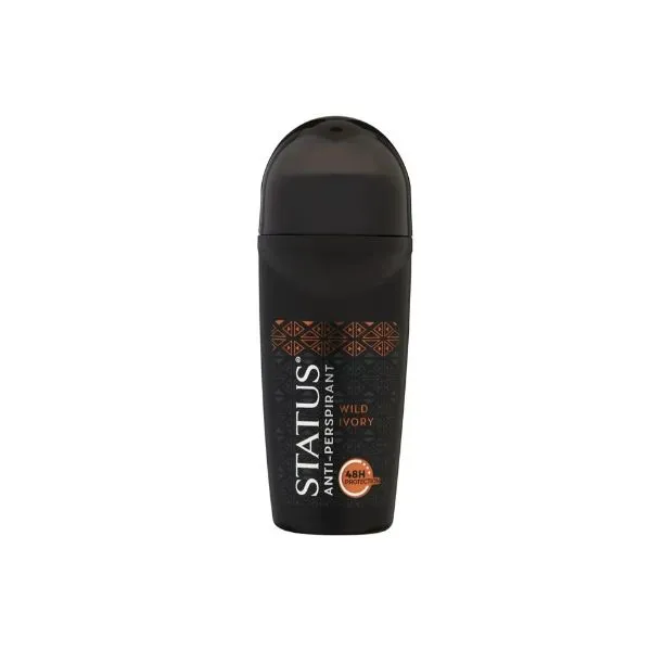 Status Roll On Men Wild Ivory - 6 x 50ml
