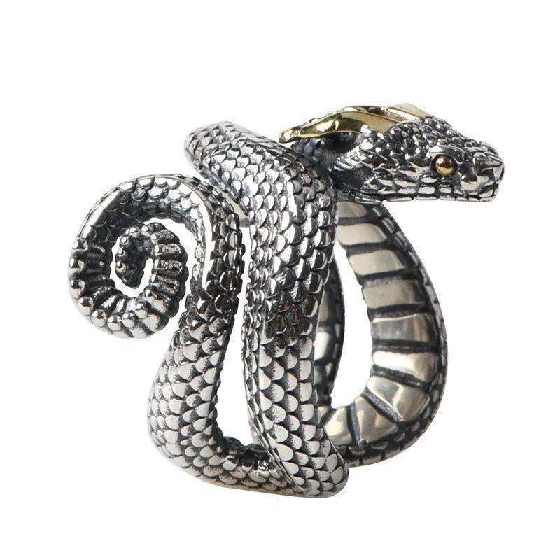 Vintage Python Ring - Adjustable