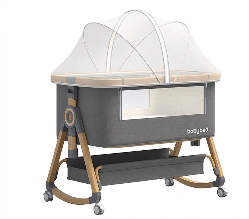 Newborn Baby Bassinet Bedside Portable Cribs Sleeper Storage Basket