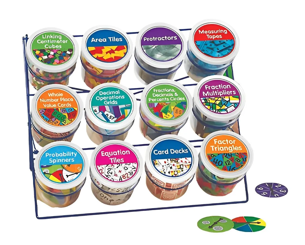 Upper Grades Math Manipulatives Library