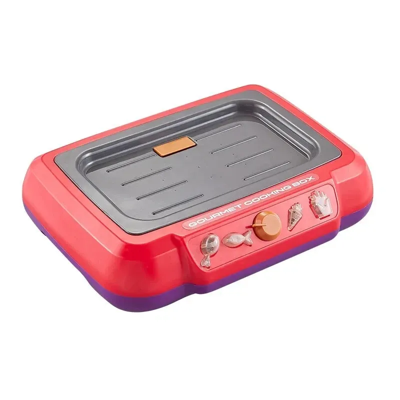 Gourmet Cooking Box Toy Fry Fried Food Kids Simulation