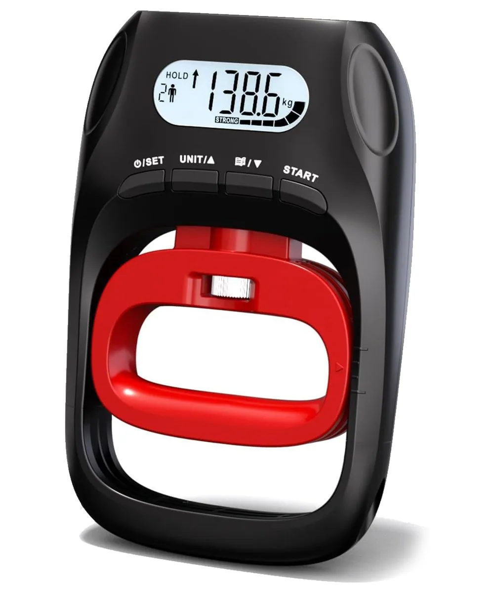 Grip Strength Tester Trainer - Electronic Hand Dynamometer of 400lbs/180kg