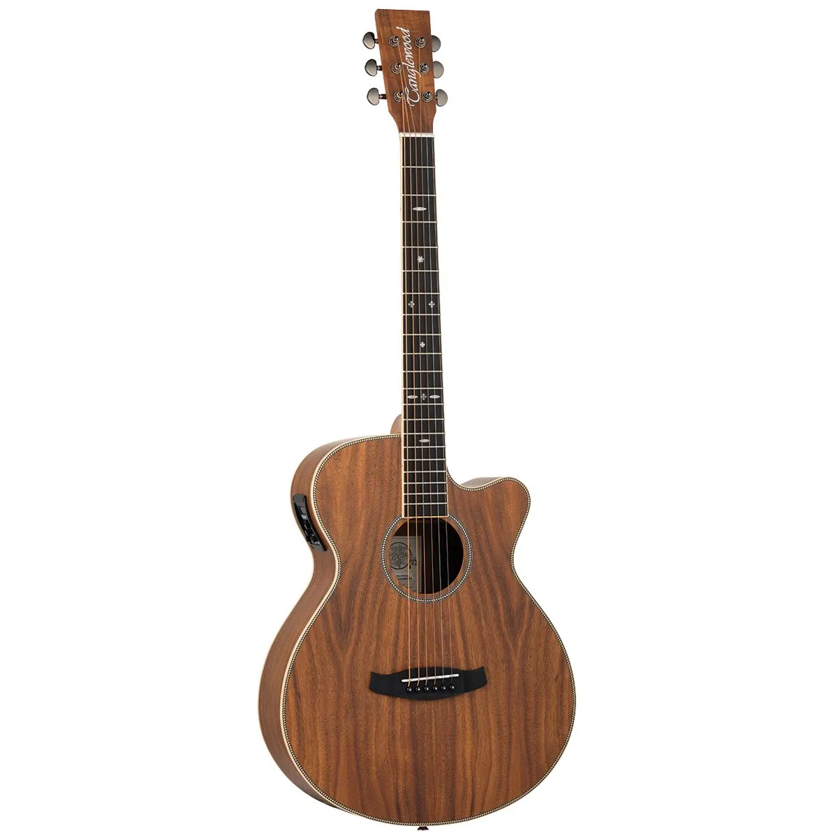 TANGLEWOOD Reunion Pro Super Folk Solid Top, Koa Back and Sides With Bag