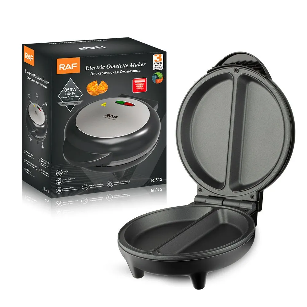Electric Griddle Pizza Maker Pancake Pan Double-Sided Heating Crepe Maker