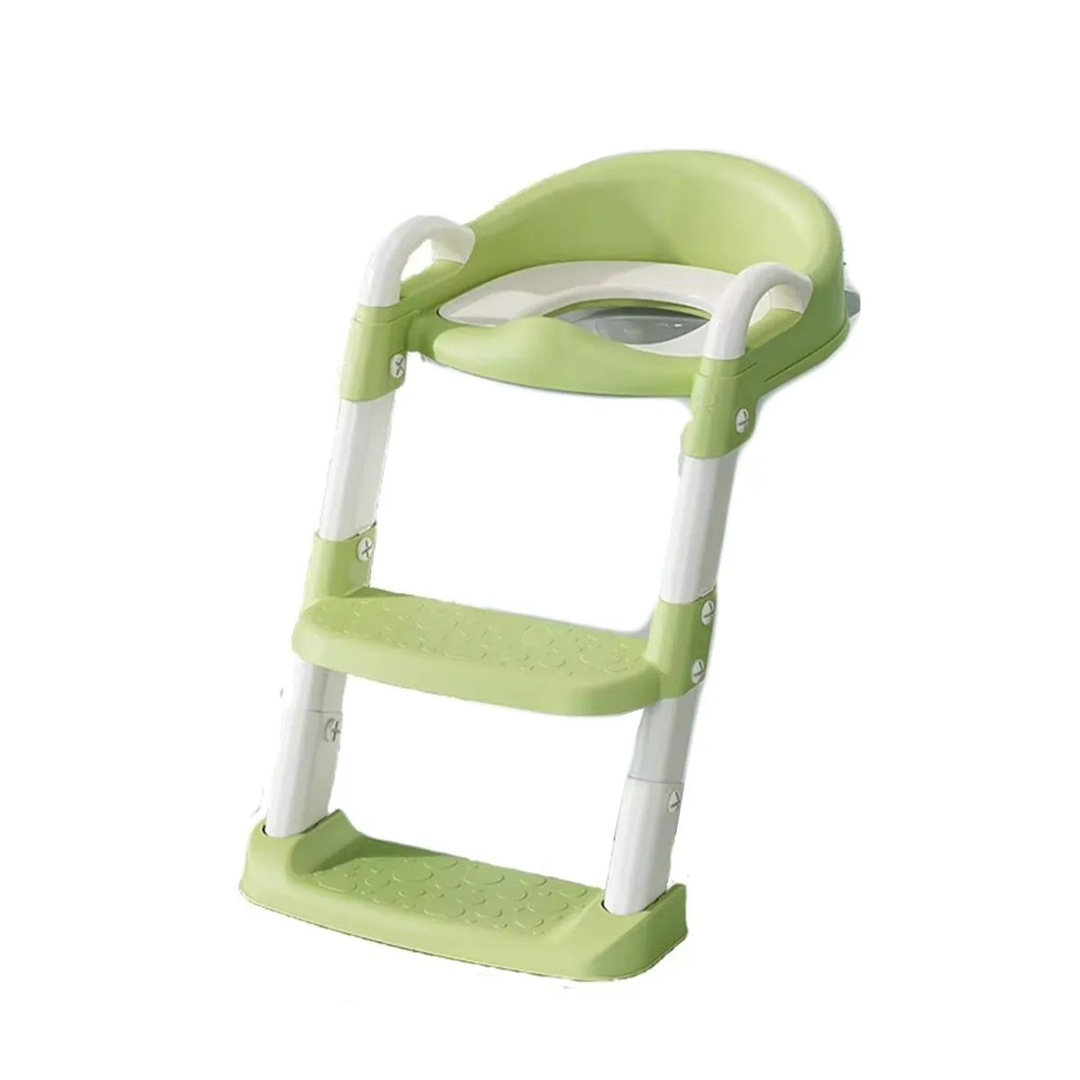 Toddler Training Toilet Seat with Step Potty Chair Baby - Green