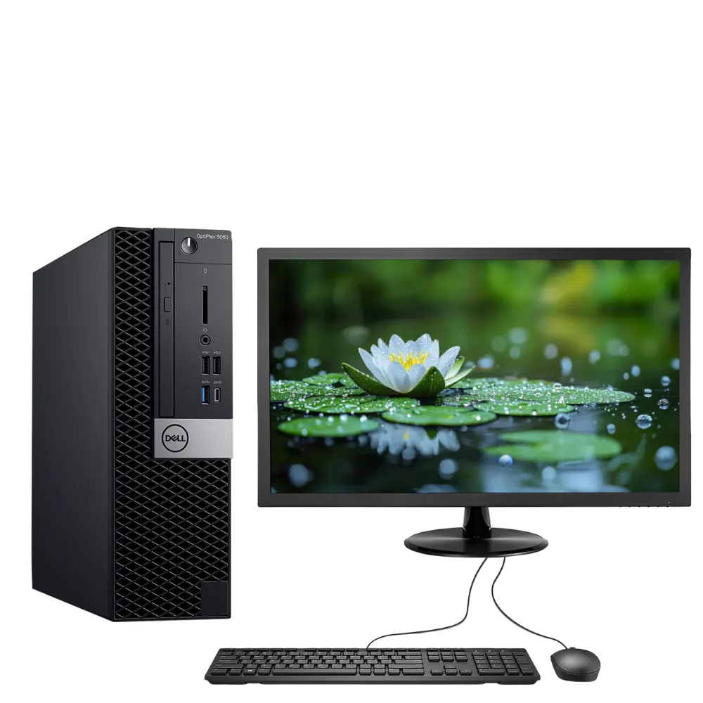 Certified Pre-Owned Dell OptiPlex 5060 MT-Intel i5-8th Gen 16/512GB Bundle