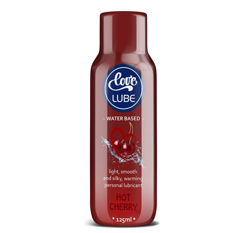 Love Lube New Bigger Bottle 125ml Sex Lubricant (Hot Cherry)