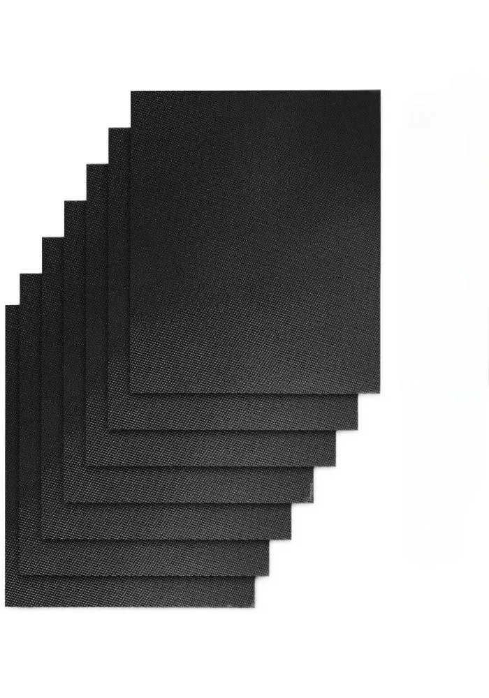 Grill Mats for Outdoor Grill-40 x 33 cm - Black